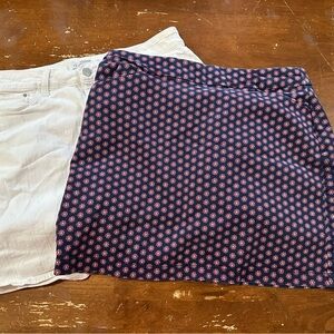 Croft & Barrow Bunde of 2 Casual Skorts